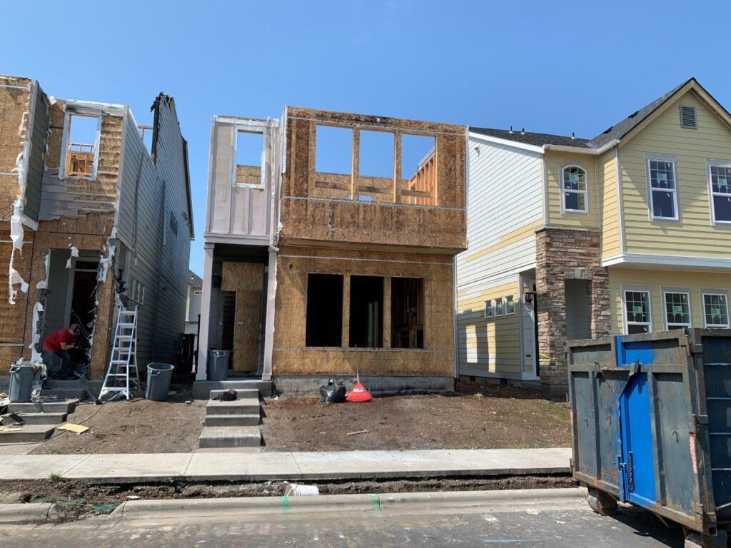 Fire restoration process